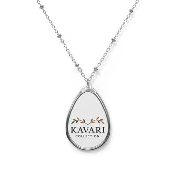 Elegant Oval Necklace, Minimalist Jewelry, Gift for Her, Layering Necklace, Personalization Option, Stylish Pendant