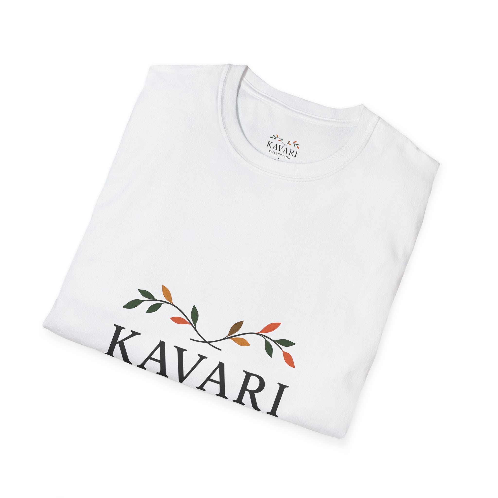 Kavari Collection Floral T-Shirt, Casual Tee, Gift for Her, Comfort Wear, Everyday Style, Nature Inspired Clothing